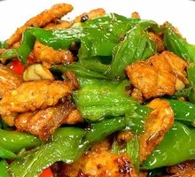 Stir-Fried Pork with Green Peppers