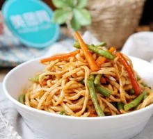 Flavorful Green Bean Noodles