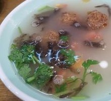Glass Noodle Meatball Soup