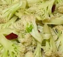 Stir-Fried Cauliflower