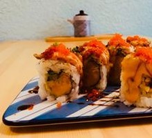 Signature Salmon Sweet Potato Sushi