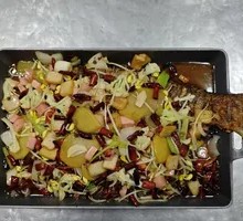 Special Pickled Vegetable Grilled Fish
