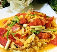 Scrambled Eggs with Tomatoes