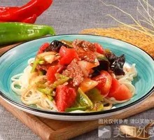 Fried Meat Noodles