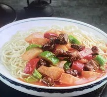 Beef and Potato Noodles