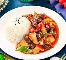 Beef and Potato Rice Bowl