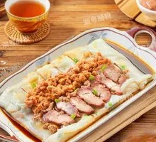 Char Siu Pork Rice Noodle Roll