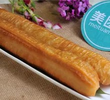Alum-free and aluminum-free fried dough sticks