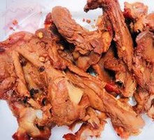 Braised Duck Neck Bones