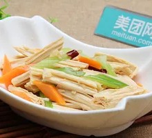 Celery with Tofu Skin