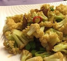 Stir-Fried Organic Cauliflower