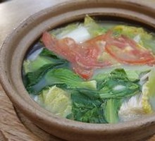 Chicken Soup with Bok Choy