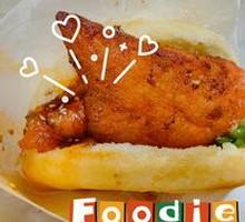 Pan-fried Flatbread with Egg and Pork Tenderloin