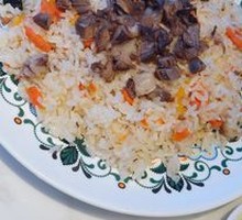 Black Currant Carrot Lamb Pilaf