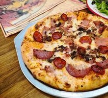 Meat Grinder Pizza