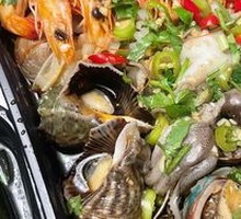 Mixed Seafood in Spicy Sauce