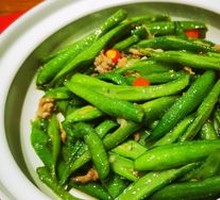 Braised String Beans in Clay Pot