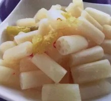 Pickled Pepper Lotus Root Tips