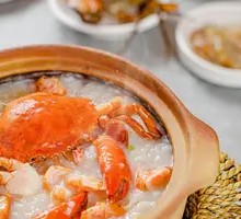 Dried Scallop Shrimp Crab Rice Porridge