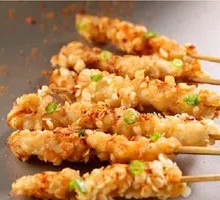 Crispy Chicken Cutlet with Wheat穗