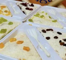 Handmade Layered Fruit Cream Cheese Pizza