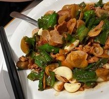 Hunan-style chili stir-fried pork