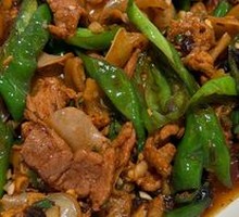 Spicy Homemade Chili Stir-Fried Pork Rice