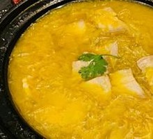 Sour Cabbage with Pork Belly Soup