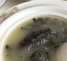 Sea Cucumber with Millet