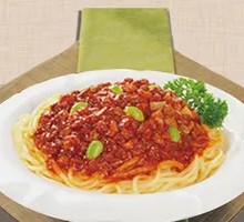 Tomato Meat Sauce Noodles