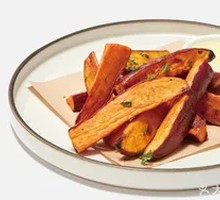Roasted Whole Sweet Potato Cubes