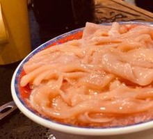 Air-dried duck intestine