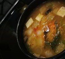 Korean Yellow Soybean Paste Soup