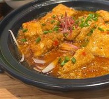 Garlic Ham Braised Tofu