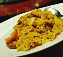 Stir-fried Enoki Mushrooms