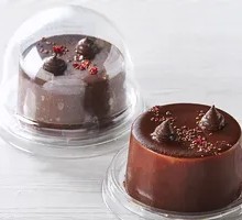 Flower Tea Chocolate Mousse Cake