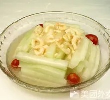 Stir-fried Winter Melon with Shrimp