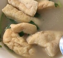 Fried Tofu Ball Soup