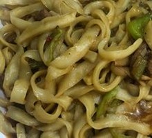 Stir-Fried Knife-Sliced Noodles