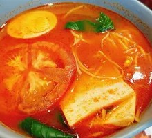 Tomato Noodle Soup