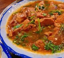 Steamed Lamb Slice