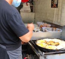 Pan-fried and placed below
