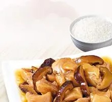 Chicken Leg with Mushrooms Rice Bowl
