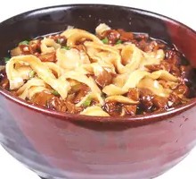 Eggplant and Lentil Noodles