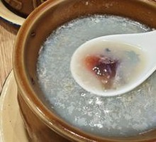 Century Egg and Pork Dumpling Soup