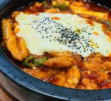 Cheese Rice Cake Chicken