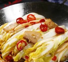 Spicy Pot-Braised Baby Bok Choy
