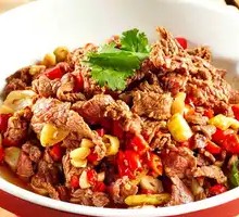 18-Second Stir-Fried Beef with Green Peppers