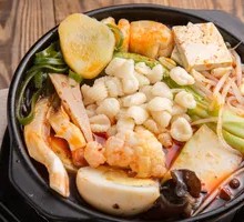 Braised Bone Soup with Fish Dumplings
