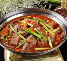 Spicy Donkey Meat Hot Pot